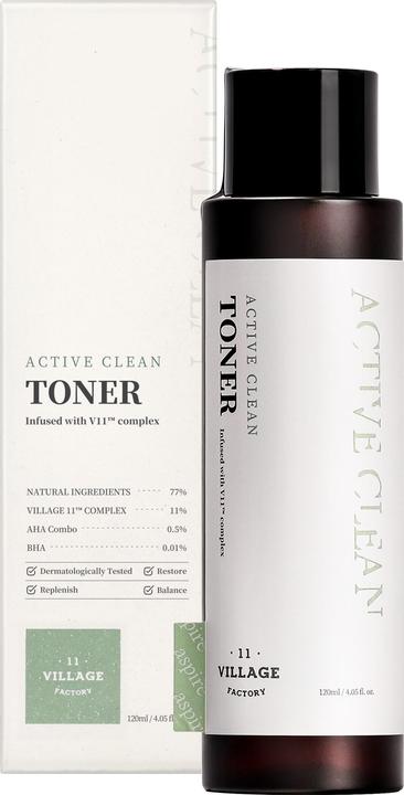Image du produit Village 11 Factory Toner propre actif (Lotion tonique, 120 ml)