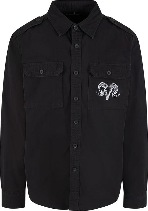 Mister Tee MisterTee Capricorn Skull Shirt Longsleeve - 173877