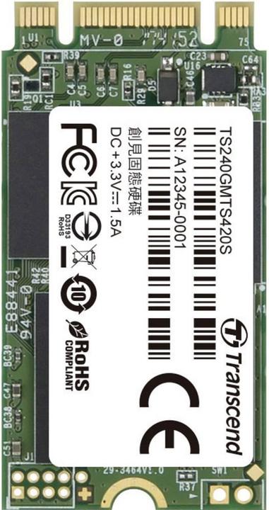Immagine prodotto Transcend MTS420S (240 GB, M.2 2242)