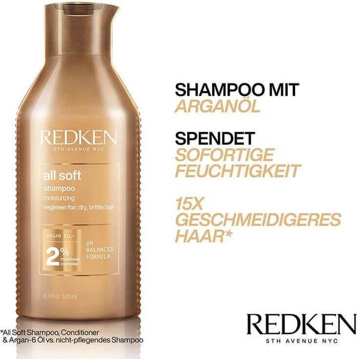 Image du produit Redken Tout doux (500 ml, Shampoing liquide)