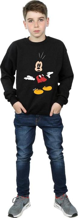 Actual product image Disney Boys Mickey Mouse Surprised Sweatshirt (140, 146)