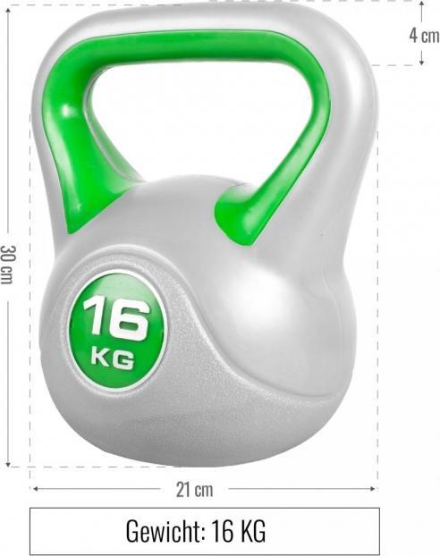 Produktbild Gorilla Sports Kettlebell Stylish (1 x 6 kg, 1 x 8 kg, 2 x 3 kg)