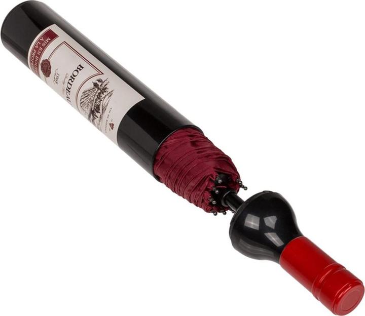 Produktbild Out of the blue Taschenschirm Wein Flasche