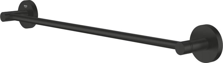 Produktbild Grohe Start QuickFix Badetuchhalter, Länge 504mm (450mm), kleben oder bohren, mattschwarz