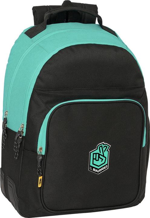 Actual product image Kings League School backpack El barrio Black 32 x 42 x 15 cm