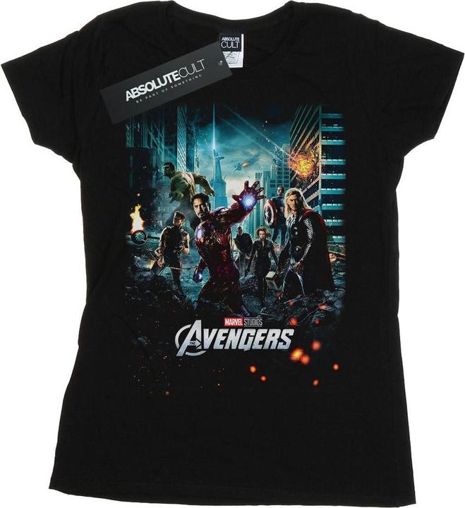 Immagine prodotto Marvel The Avengers Poster Maglietta Donna (L)