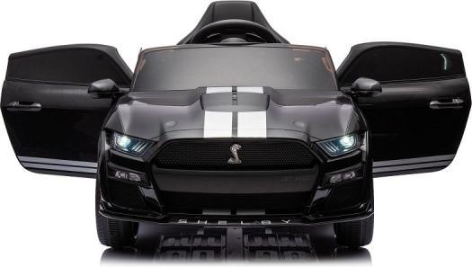 Produktbild Es-toys Elektro Kinderauto Lizenziert – Mustang GT500 Shelby Cobra mit Ledersitz und EVA Reifen (12 V)
