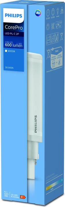 Actual product image Philips PLC/T - EM/Mains (G24d-1, 5.90 W, 600 lm, 10 x, F)