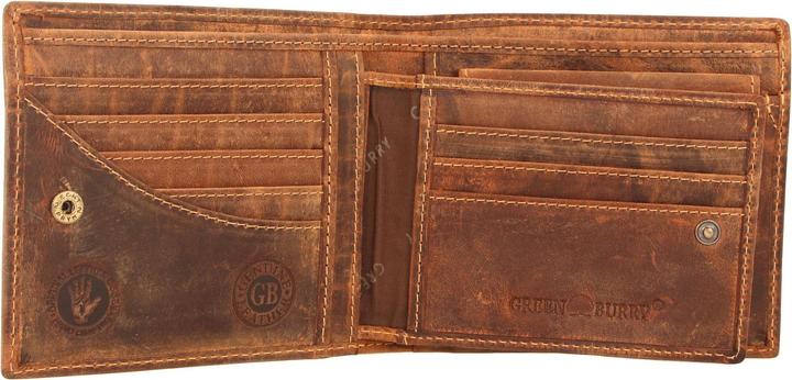 Actual product image Greenburry Vintage wallet leather 12 cm