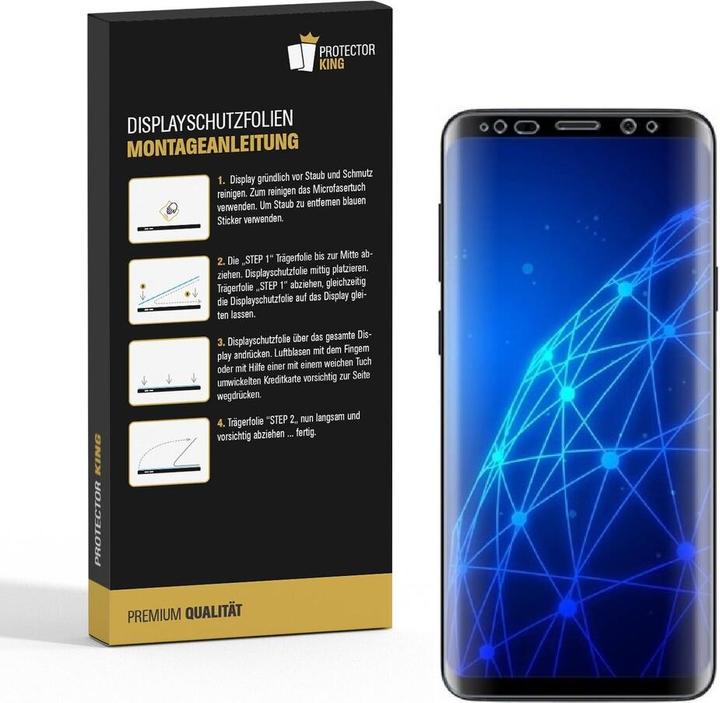 Actual product image Protectorking 3x premium matt anti-reflective screen protector (3 Piece, Samsung Galaxy S9+)