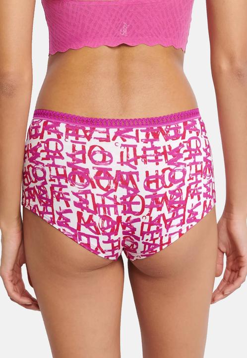 Produktbild Sloggi Unterhose GO CRUSH SHORT Panty 3er Pack (XS, 3er Pack)