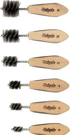 Unipak UNIBRUSH Rensebørste Ø15mm für die Wiederherstellung von hochwertigen Ringen mit einem festen