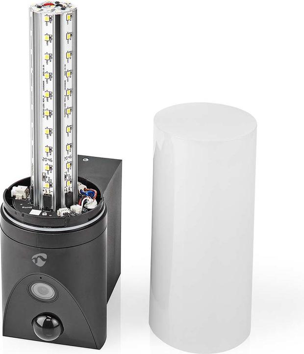 Image du produit Nedis SmartLife Caméra d'extérieur | Wi-Fi | Lumière ambiante | Full HD 1080p | IP65 | Stockage dans le (1920 x 1080 Pixels)