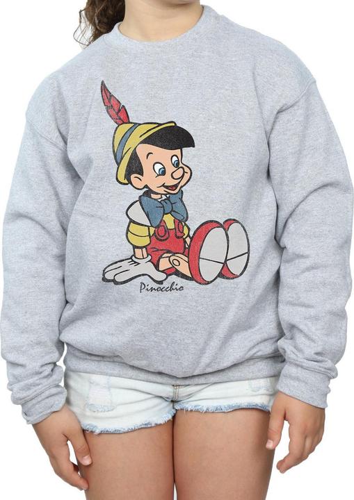 Actual product image Disney Girls Pinocchio Classic Pinocchio Sweatshirt (128)