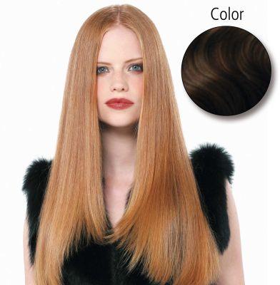 Produktbild Balmain glatt 55-60cm 6 hellmocca 10 Stück Echthaar Fill-In Extensions (Hellmocca, 60 cm)