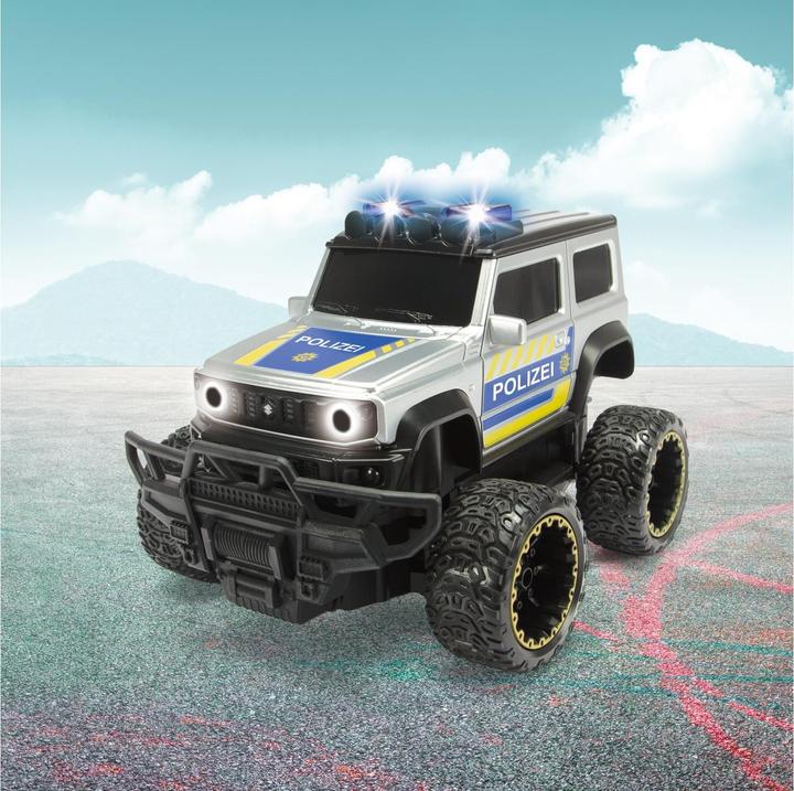 Actual product image Dickie RC Suzuki Jimny Police