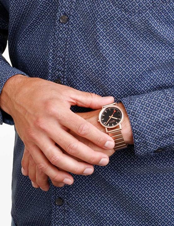 Immagine prodotto Mondaine Classic - Modern (Orologio da polso analogico, 36 mm)