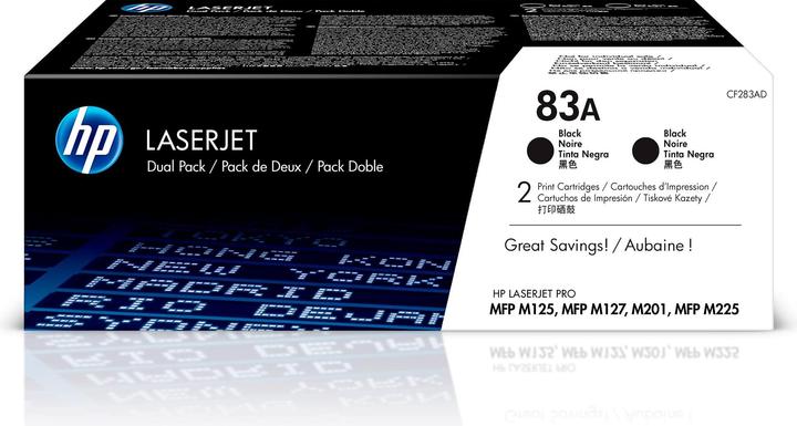 Produktbild HP 83A Dual Pack (BK)