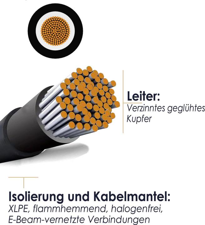 Actual product image Enjoy solar Solar cable (Solar cable)