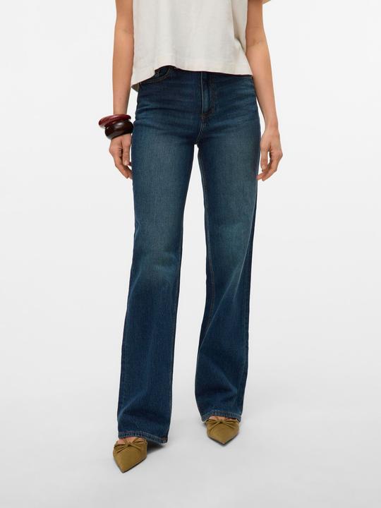 Immagine prodotto Vero Moda VMTESSA Hohe Taille Weiter Beinschnitt Jeans Weit geschnitten (W28/L30)