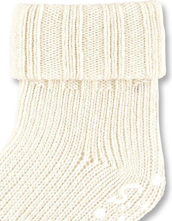 Produktbild Sterntaler Antirutsch-Socken aus Wolle Ecru Gr. 18 (Einzelpack, 18)