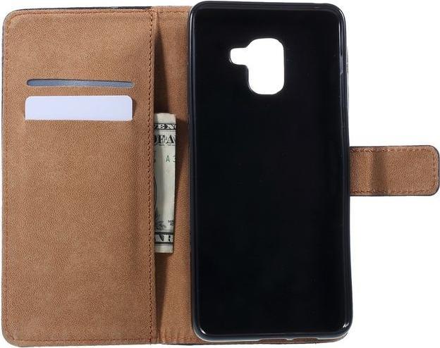 Image du produit MU Classic Pochette de couverture de livre en cuir (Samsung Galaxy A8 (2018))