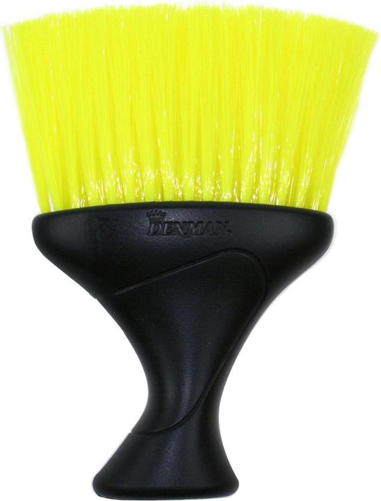 Immagine prodotto Denman Spolverino da collo nero con setole gialle