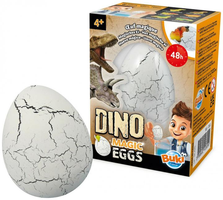 Actual product image Buki France D6G Fun Magic Dinosaur Egg (1pc Random) for 6+ Years