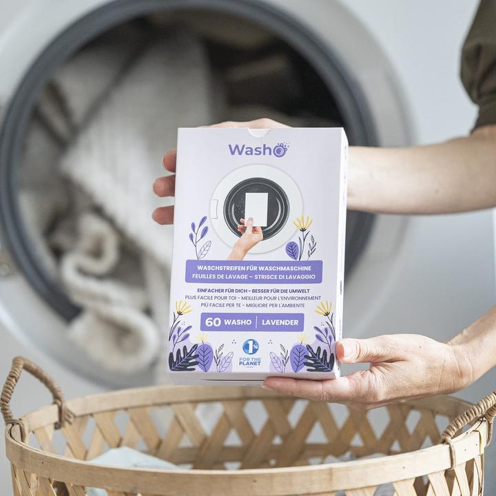 Image du produit Washo Bande de lavage (60 Cycles de lavage, Linge de toilette)