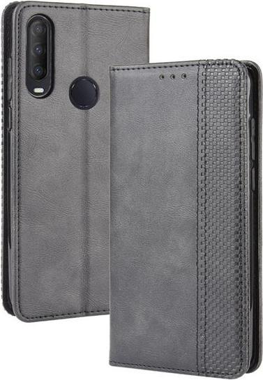Productafbeelding MU Classic Retro Lederen Boekomslag Serie (Alcatel 1S (2020), Alcatel 3X (2020))