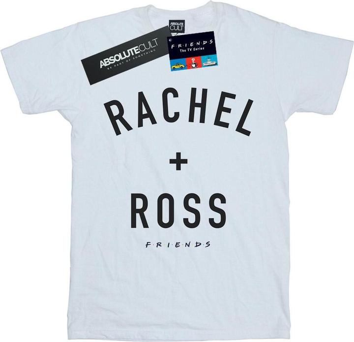 Friends Rachel And Ross Text TShirt (XXL)