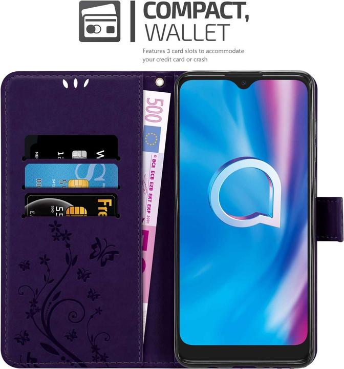 Image du produit Cadorabo Coque pour Alcatel 1S 2020 pour Fleur Book (1S (2020))