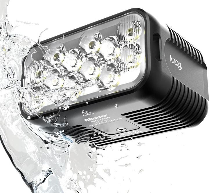 Image du produit knog. Blinder E Commuter 1800 phare avant, LED blanche, black (1800 lumens) (1800 lm)