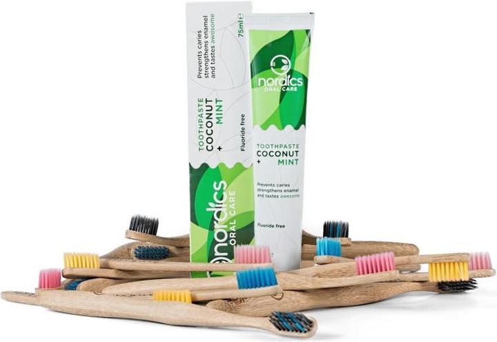 Productafbeelding Nordics Tandpasta Kokosnoot & Munt (75 ml)