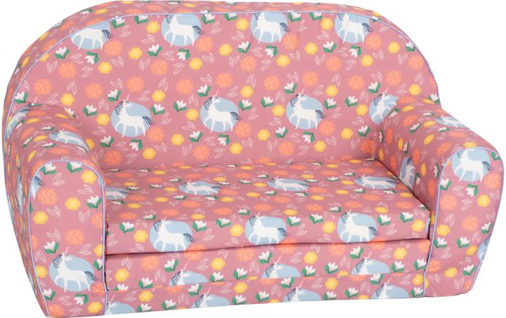 Image du produit Knorrtoys Canapé pour enfants - "Licorne rose (Canapé pour enfants)