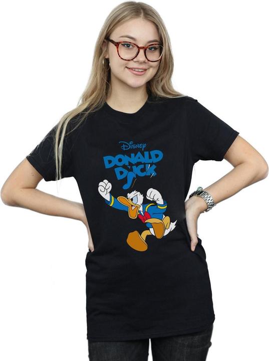 Immagine prodotto Disney Donald Duck Furious Donald Maglietta Ampia Donna (M)