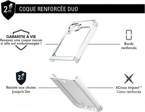 Immagine prodotto Force Case Custodia per Samsung Galaxy Z Flip 5 DUO Series (Samsung Galaxy Z Flip 5G)