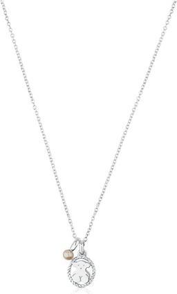Actual product image Tous Original silver necklace with Camee pearl 712322520