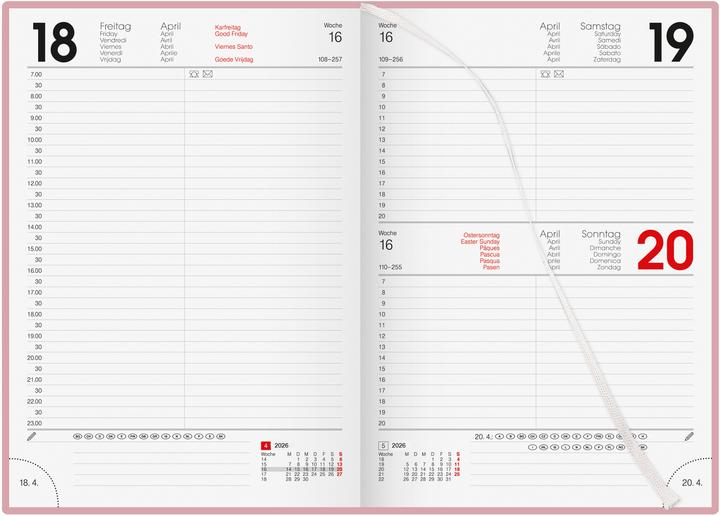 Image du produit Biella Agenda commercial Colorful (14,5 x 20,5 cm)
