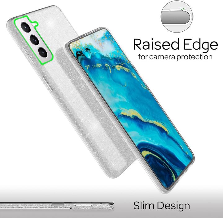 Produktbild Nalia Glitzer Handyhülle (Samsung Galaxy S22)