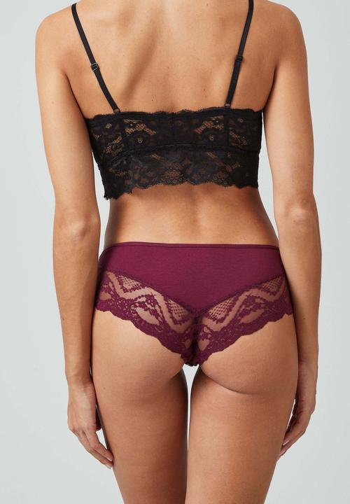 Actual product image Snocks Hipster Panties mit Spitze (L, pack of 3)