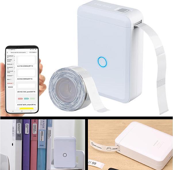 Image du produit Callstel Imprimante d'étiquettes thermique mobile sur batterie (203 dpi)