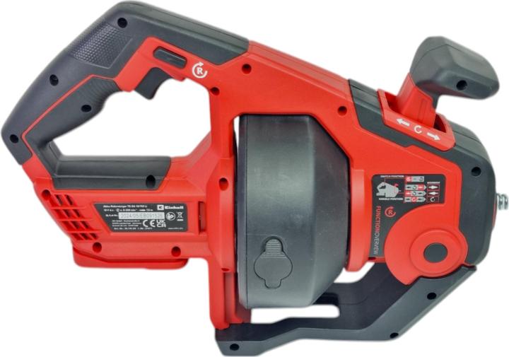 Actual product image Einhell Battery Pipe Cleaner TE-DA 18/760 Li Solo (Rechargeable battery operated)
