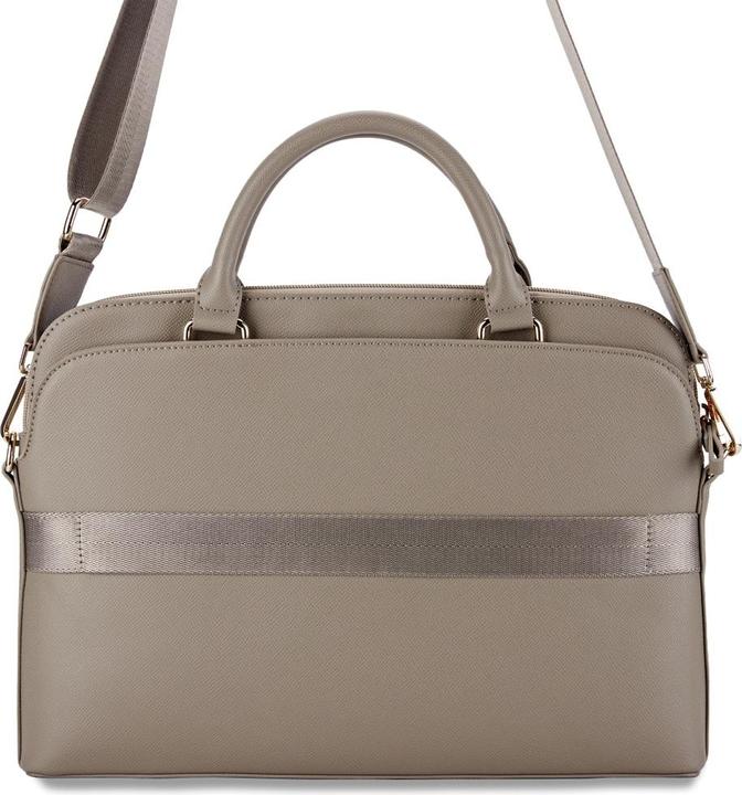 Produktbild Guess PU Grained Triangle Logo Computer Bag 15/16 - brown (15")