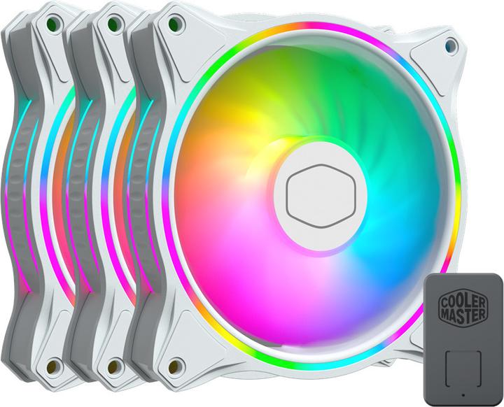 Image du produit Cooler Master MasterFan MF120 Halo (120 mm, 3 x)