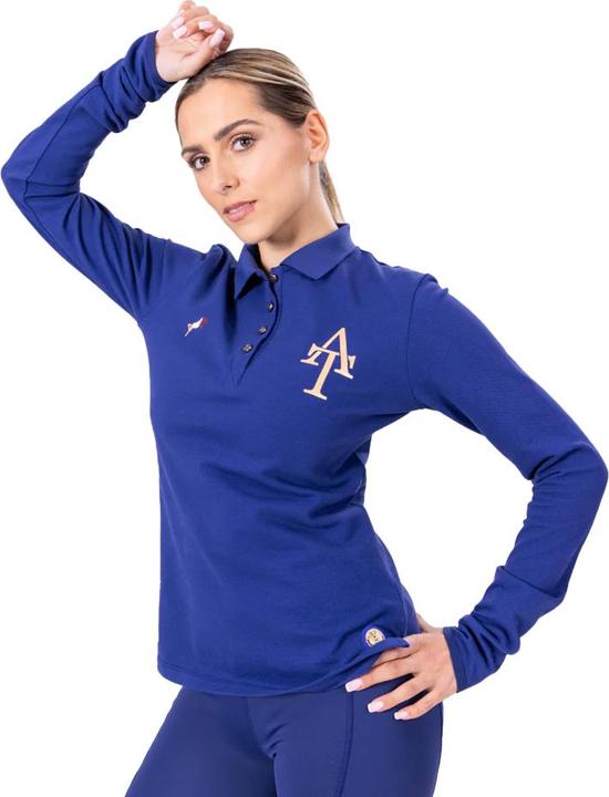 Actual product image Aubrion Childrens/Kids Team Long-Sleeved Polo Shirt (128)