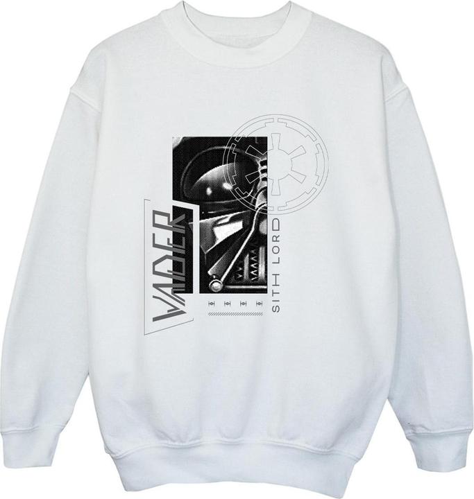 Actual product image Star Wars Boys Obi-Wan Kenobi Sith SciFi Collage Sweatshirt (128)