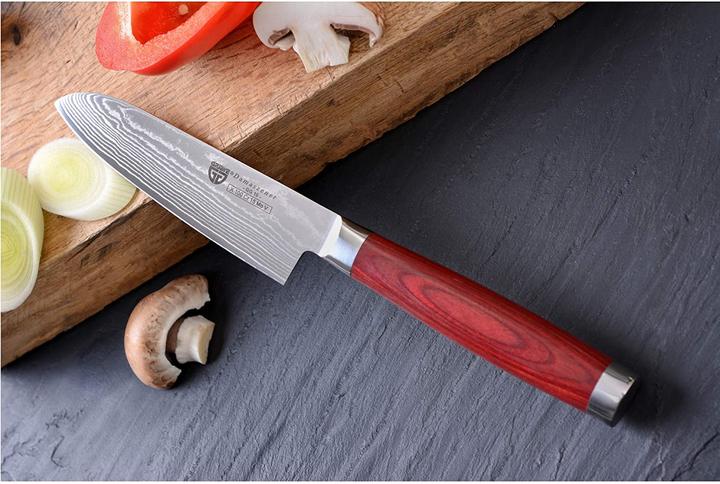 Actual product image Gräwe Damascus knife 12.5cm blade (12.50 cm)