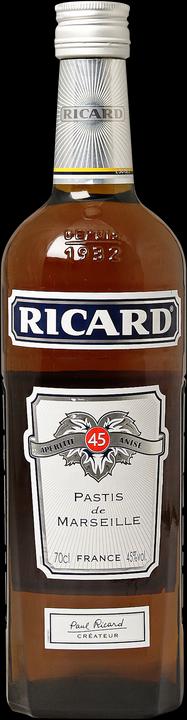 Immagine prodotto Ricard Pastis de Marseille (18 anni, 45 %, Francia, 1 x 70 cl, Bitter)