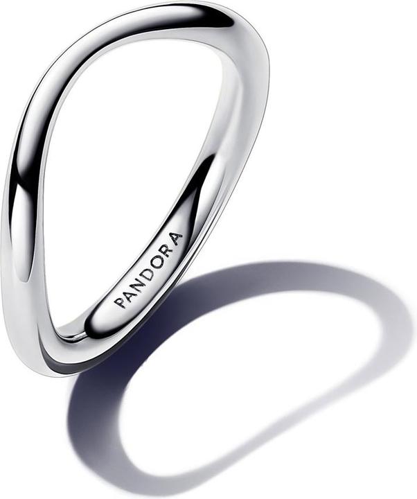 Image du produit Pandora Bague en forme de ruban organique (50, Argent 925)